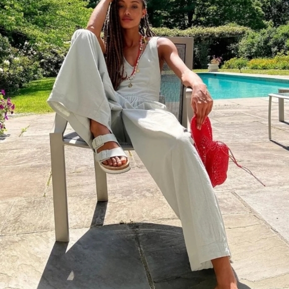 FREE PEOPLE - Next Level Wide Legs Jumpsuit - Picture 3 of 10